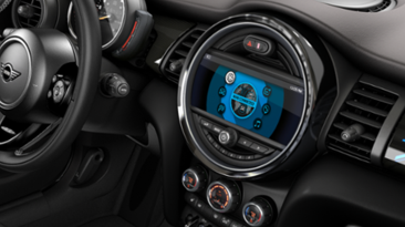 Blanco Plata Countryman Sistema de navegación