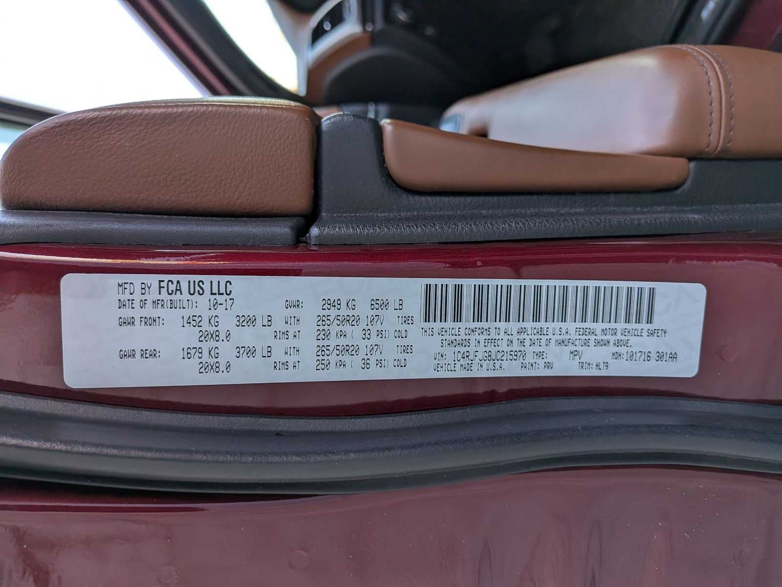 Jeep Grand Cherokee Summit 2018