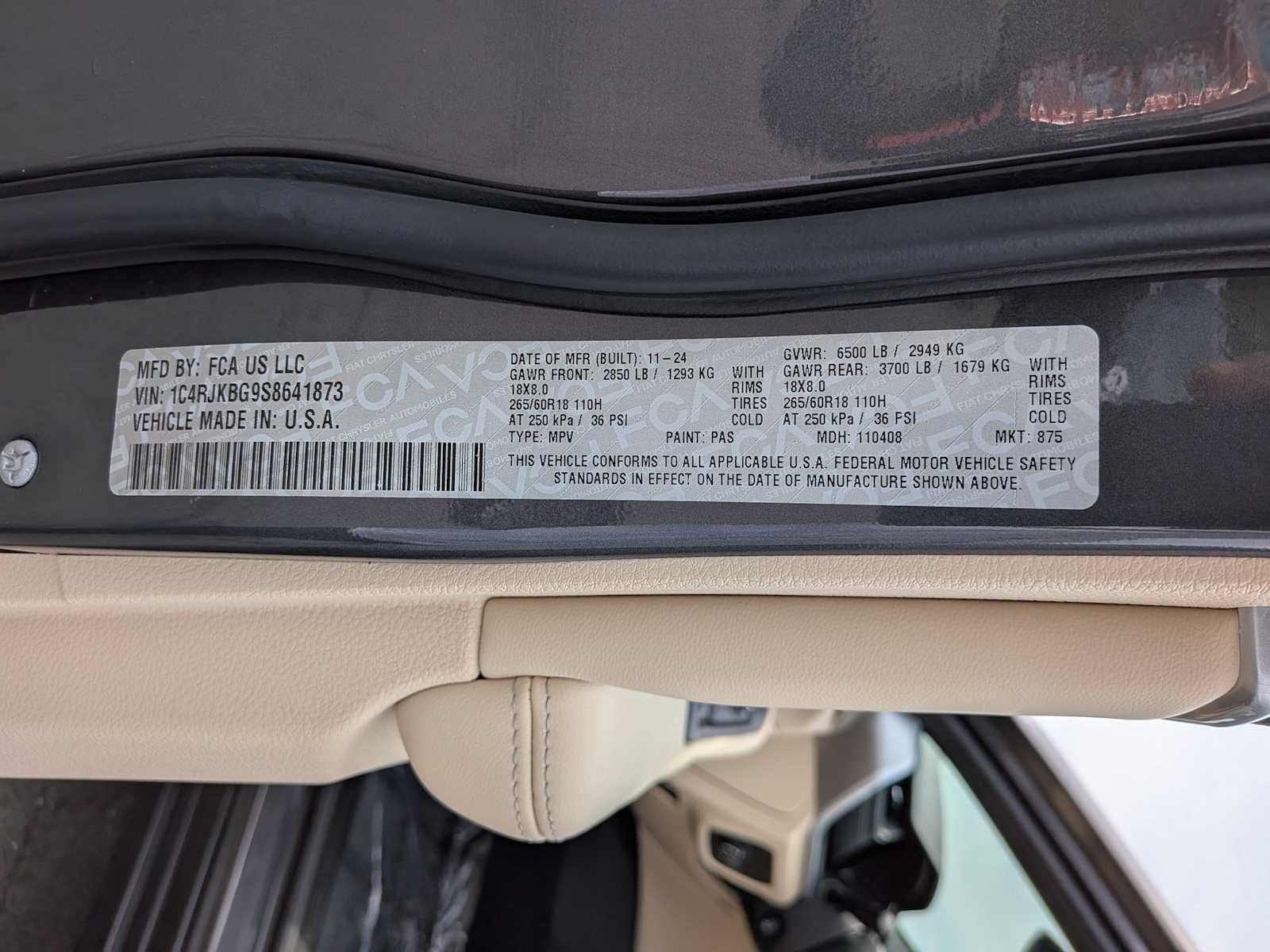 Jeep Grand Cherokee L Limited 2025
