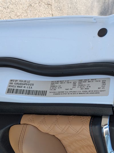 2023 Jeep Grand Cherokee L Cumbre