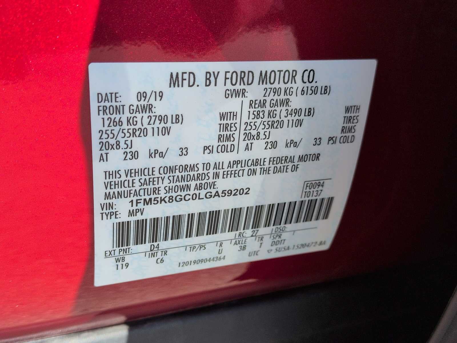 Ford Explorer ST 2020