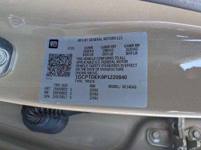 Chevrolet Colorado 4x4 Z71 2023