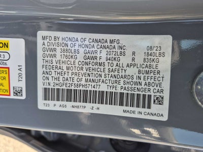 Honda Civic Sport 2023