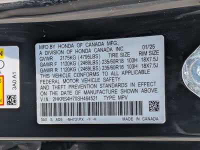 Honda CR-V EX-L 2025