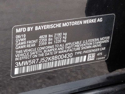 BMW Serie 3 330i xDrive de 2019