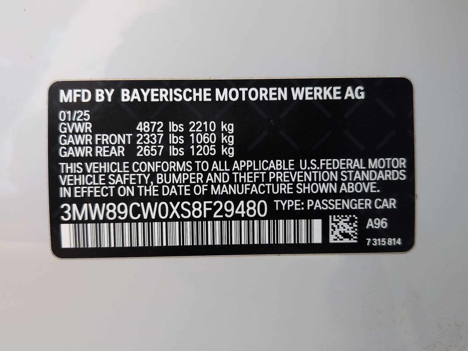 2025 BMW Serie 3 330i xDrive