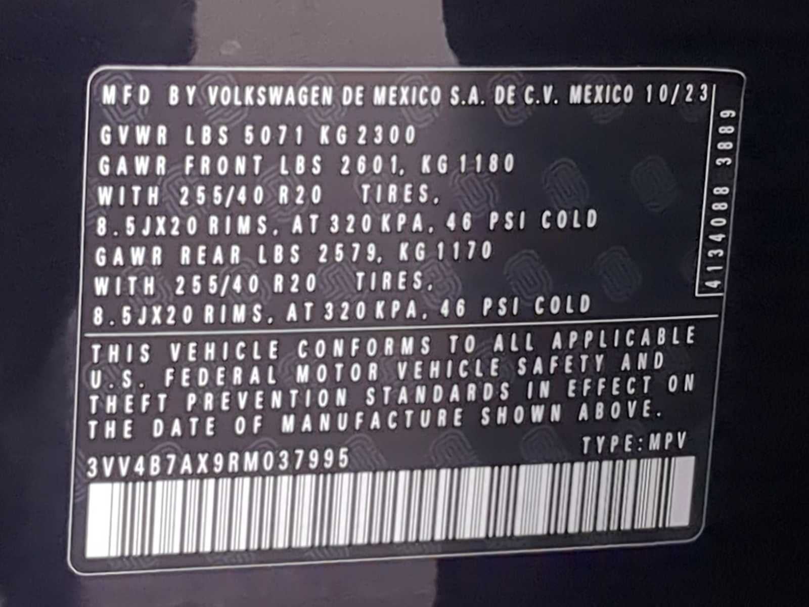 Volkswagen Tiguan SEL R-Line 2024