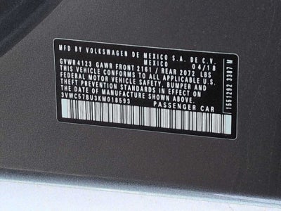 2019 Volkswagen Jetta S