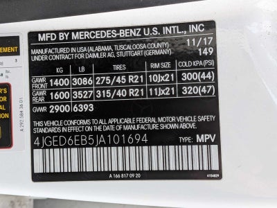 Mercedes-Benz AMG® GLE 43 AMG® GLE 43 2018