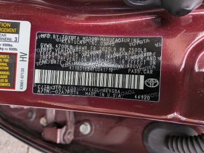 Toyota Avalon Hybrid XLE Touring 2015