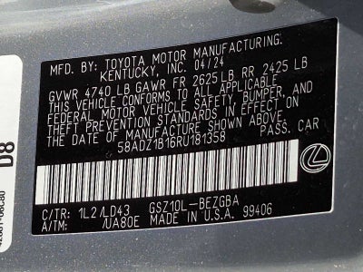 Lexus ES 350 2024 ES 350