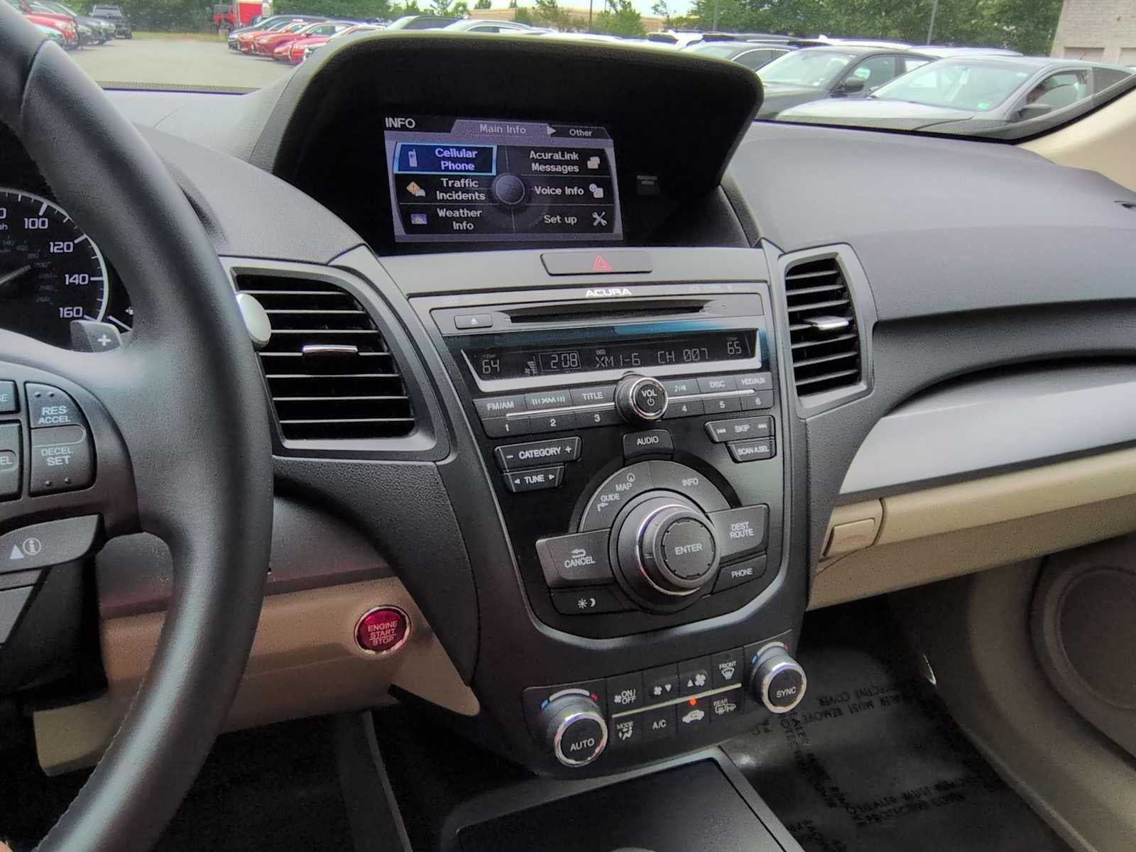 Acura RDX 2013 con paquete tecnológico