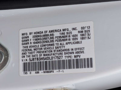 Acura RDX 2013 con paquete tecnológico