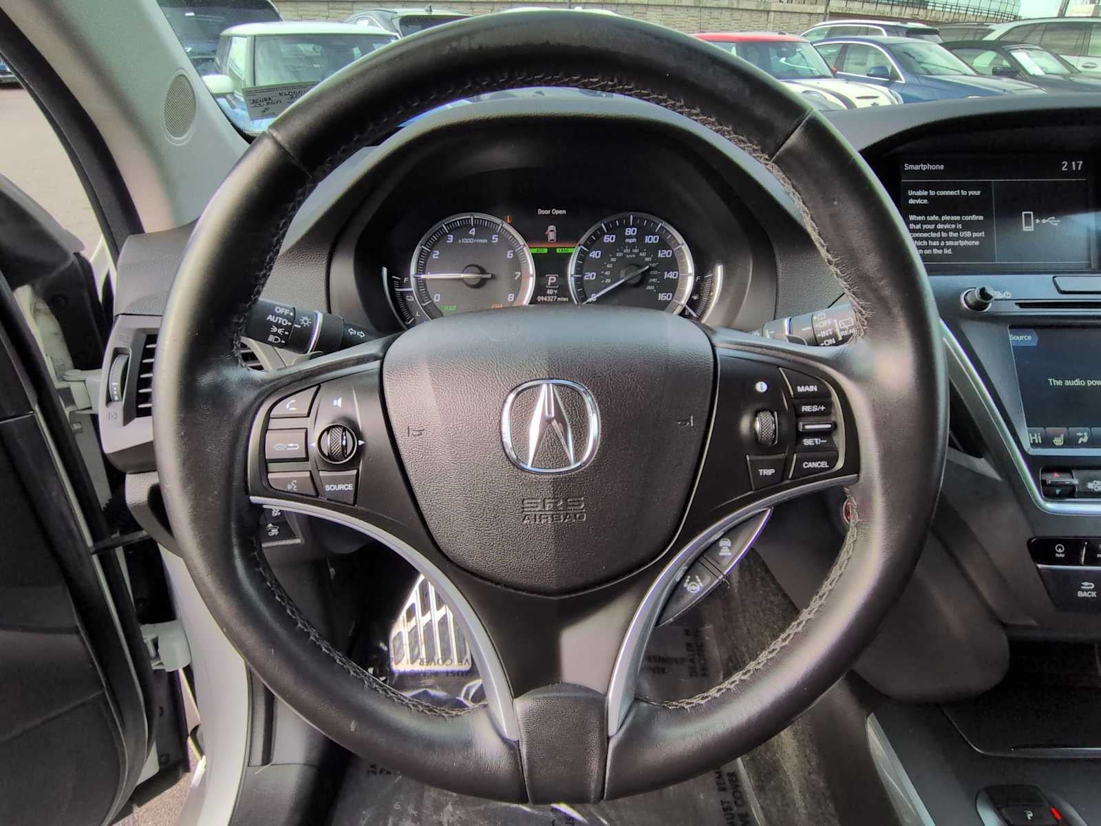 Acura MDX Sport Hybrid 2019 con paquete tecnológico