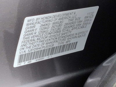 Acura MDX 2023 con paquete tecnológico