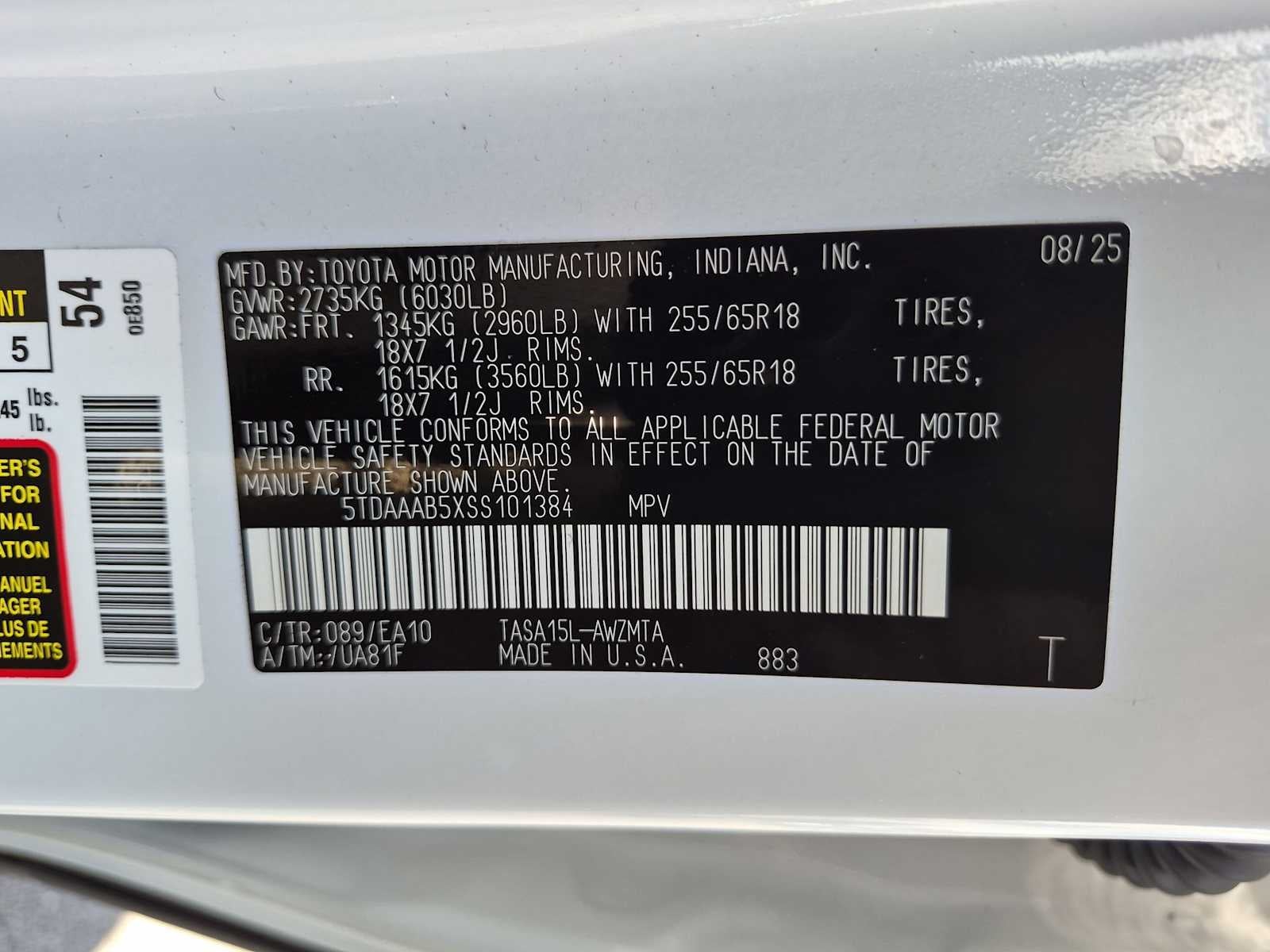 Toyota Grand Highlander XLE 2025