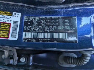 Toyota Highlander Hybrid Limited 2021