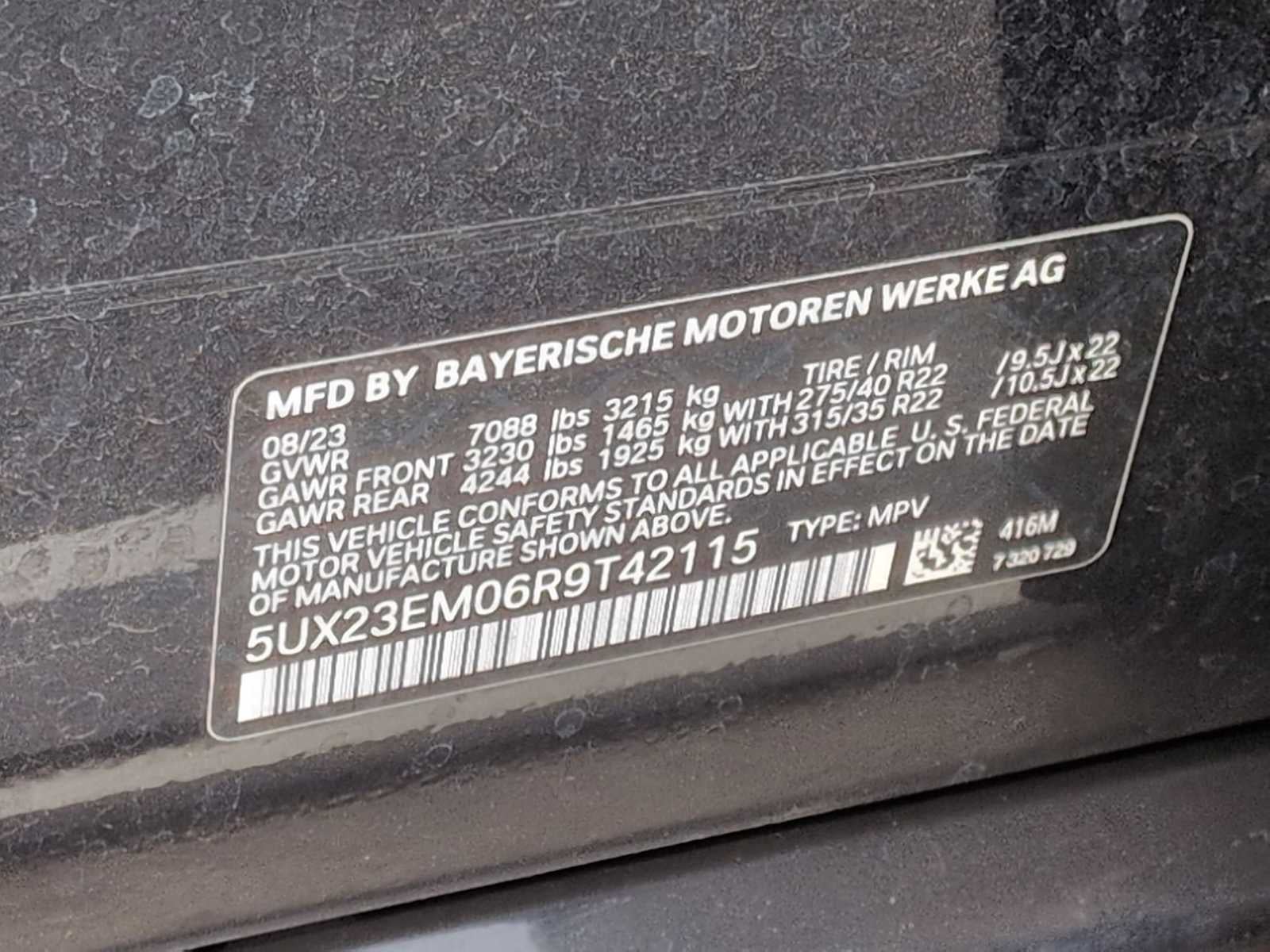 2024 BMW X7 xDrive40i