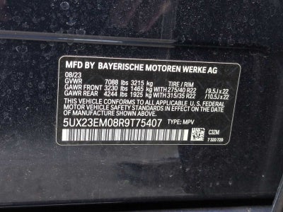 2024 BMW X7 xDrive40i