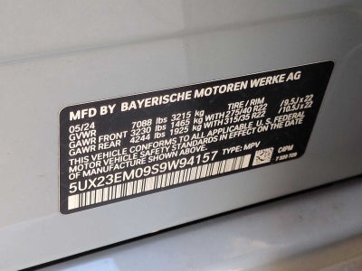 2025 BMW X7 xDrive40i