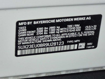 2024 BMW X5 xDrive40i