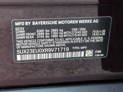 2024 BMW X5 xDrive40i
