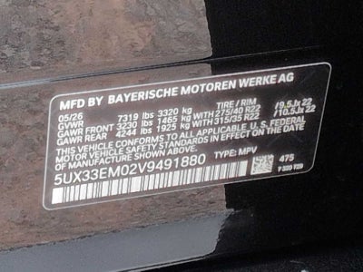 2027 BMW X7 M60i