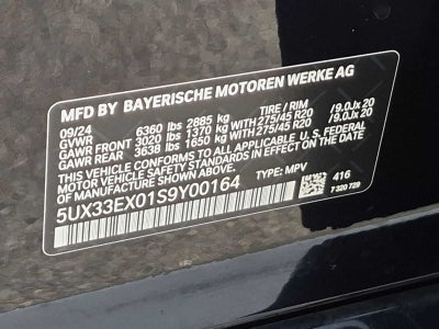 2025 BMW X6 xDrive40i