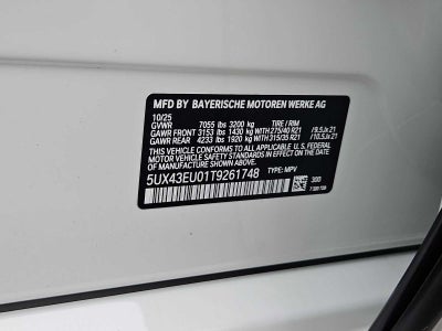 BMW X5 xDrive50e 2026