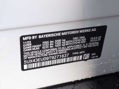 BMW X5 xDrive50e 2026
