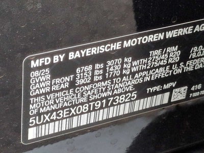 BMW X6 M60i 2026