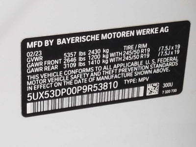 2023 BMW X3 xDrive30i