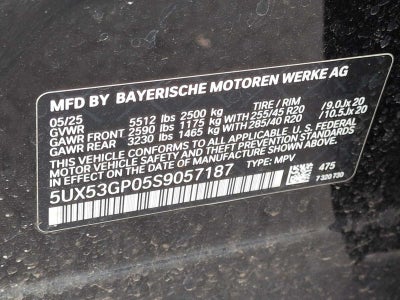 2025 BMW X3 30 xDrive