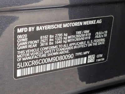 2021 BMW X5 xDrive40i