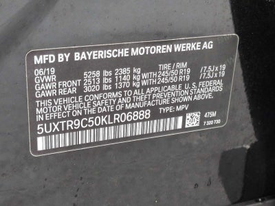 2019 BMW X3 xDrive30i