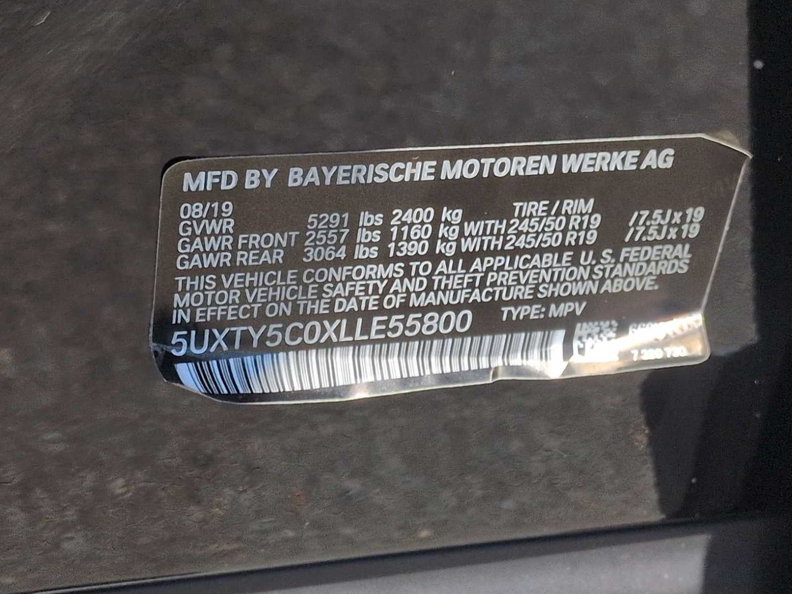 2020 BMW X3 xDrive30i