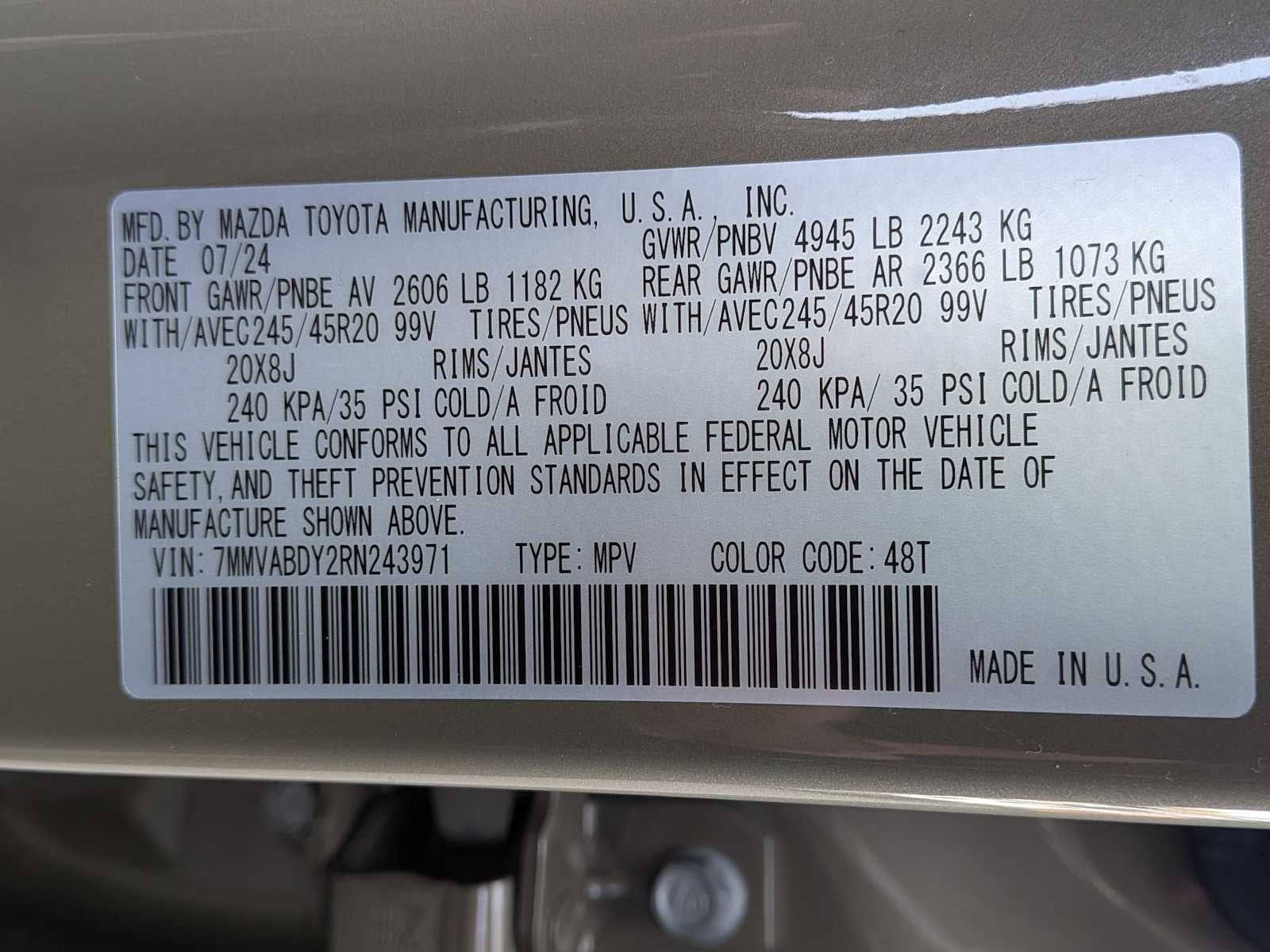 2024 Mazda CX-50 2.5 Turbo Paquete Premium