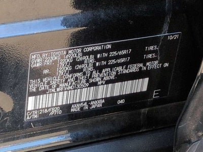 2021 Toyota RAV4 Hybrid LE