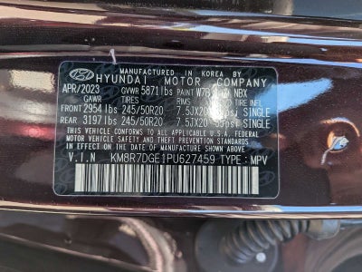 Hyundai Palisade Calligraphy 2023