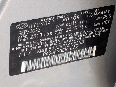 Hyundai Sonata Hybrid Limited 2023