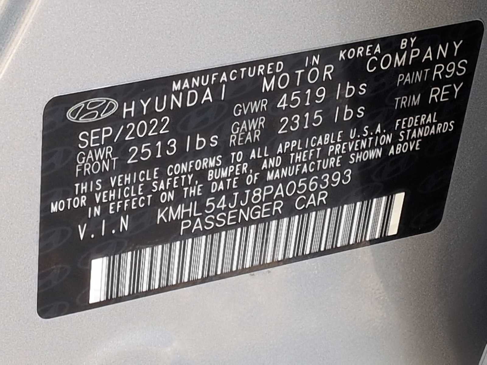 Hyundai Sonata Hybrid Limited 2023