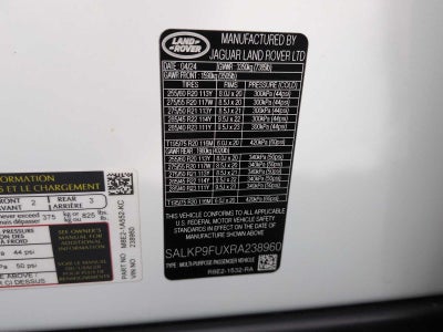 Land Rover Range Rover SE 2024