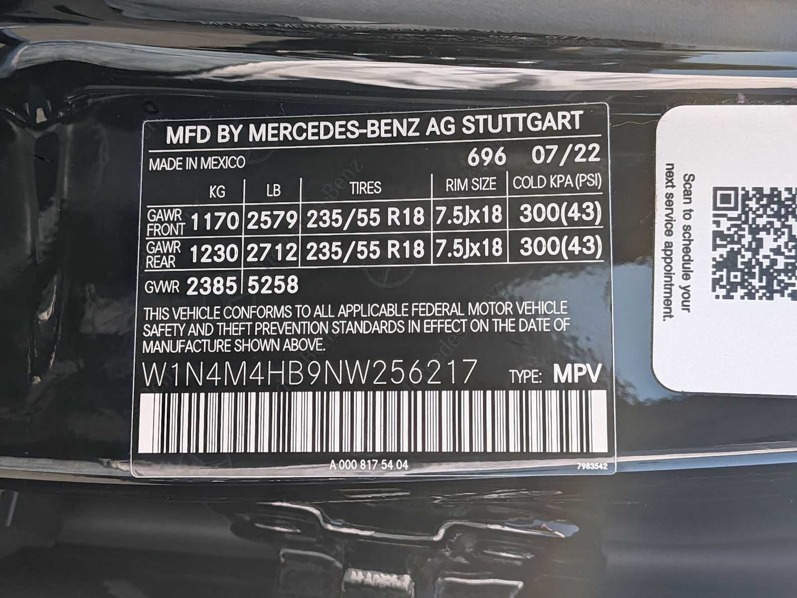 Mercedes-Benz GLB 250 2022 GLB 250
