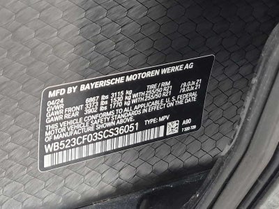 2025 BMW iX xDrive50