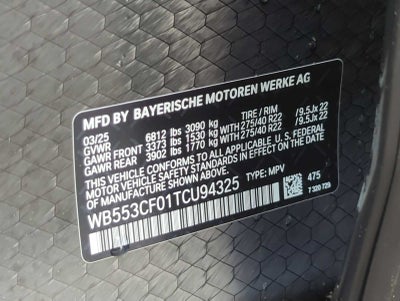 BMW iX xDrive60 2026