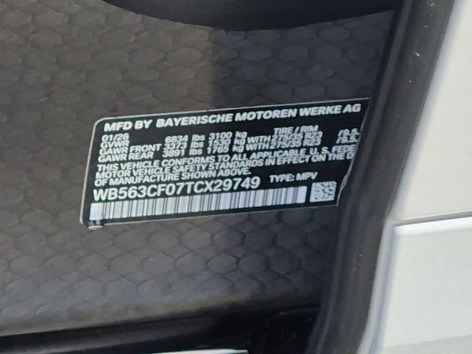 BMW iX M70 2026