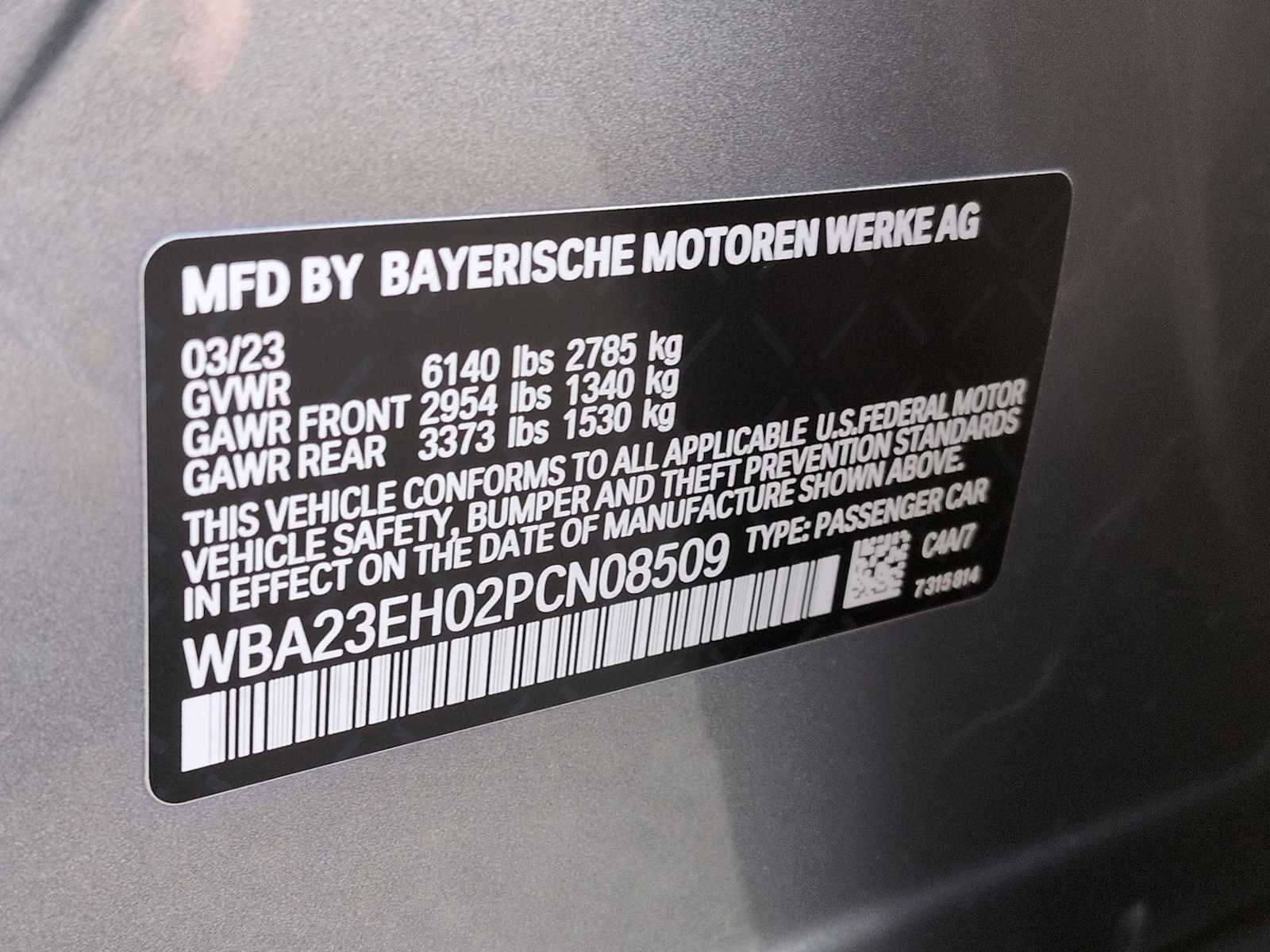 BMW Serie 7 740i 2023