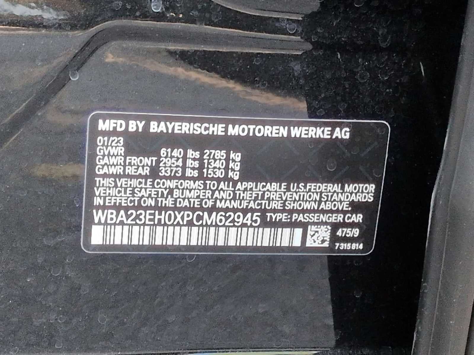 BMW Serie 7 740i 2023