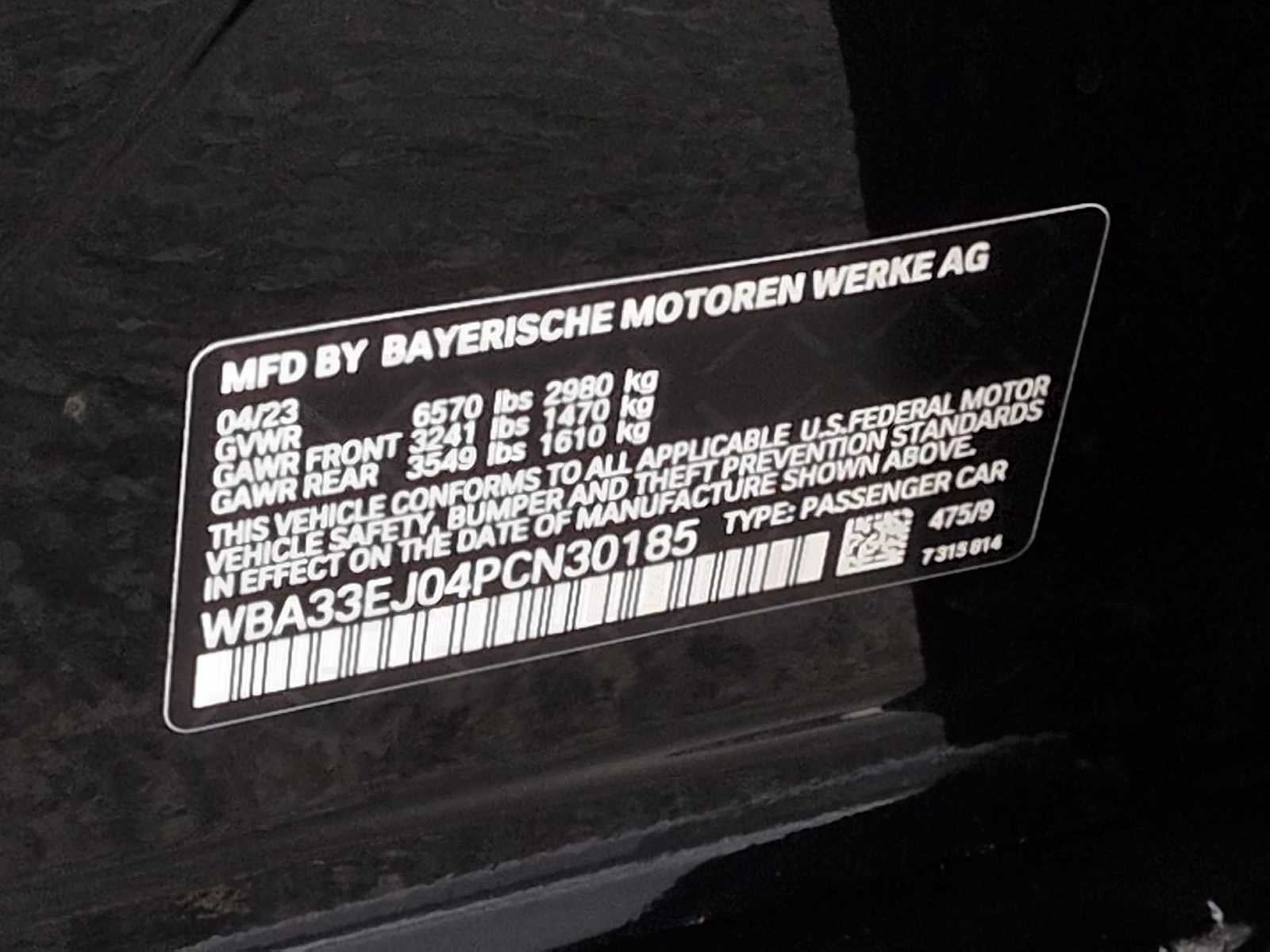 BMW Serie 7 760i xDrive 2023