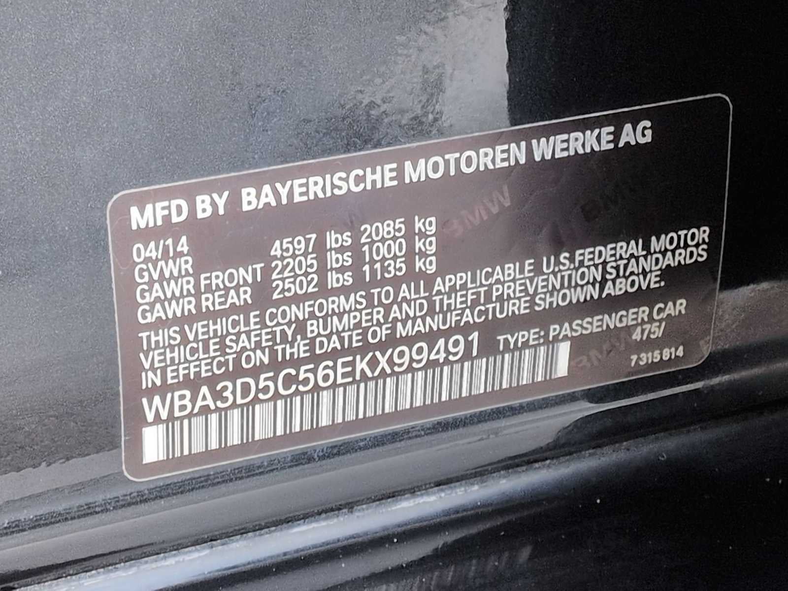 BMW 328d xDrive 328d xDrive 2014